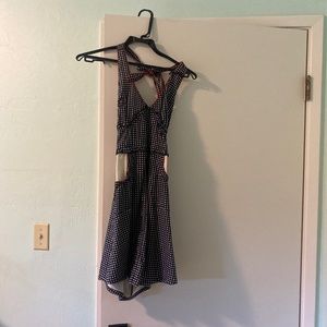 MANOUSH HALTER MINI DRESS